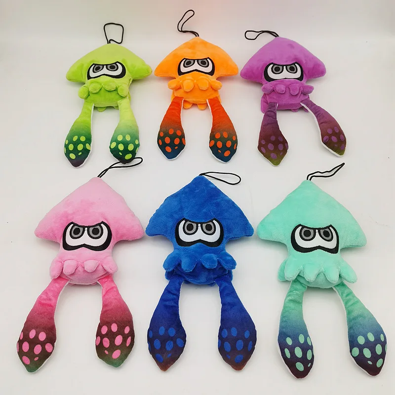 Peluche Splatoon Raiders - Inkling Calamaro 25cm_2