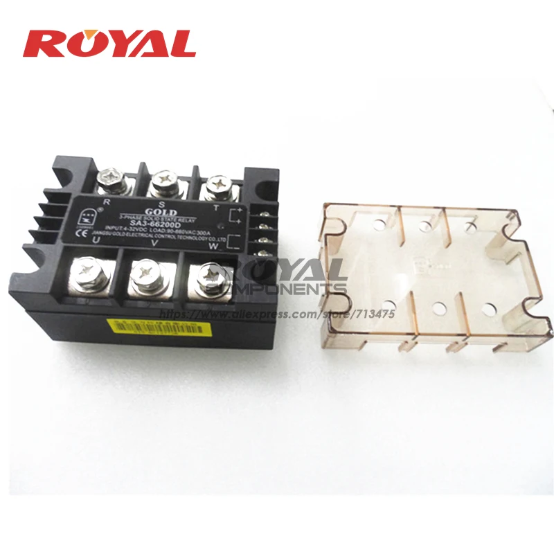 SA3-66200D SA366200D NEW AND ORIGINAL 3-PHASE Solid state relay 4-32VDC,90-660VAC 200A