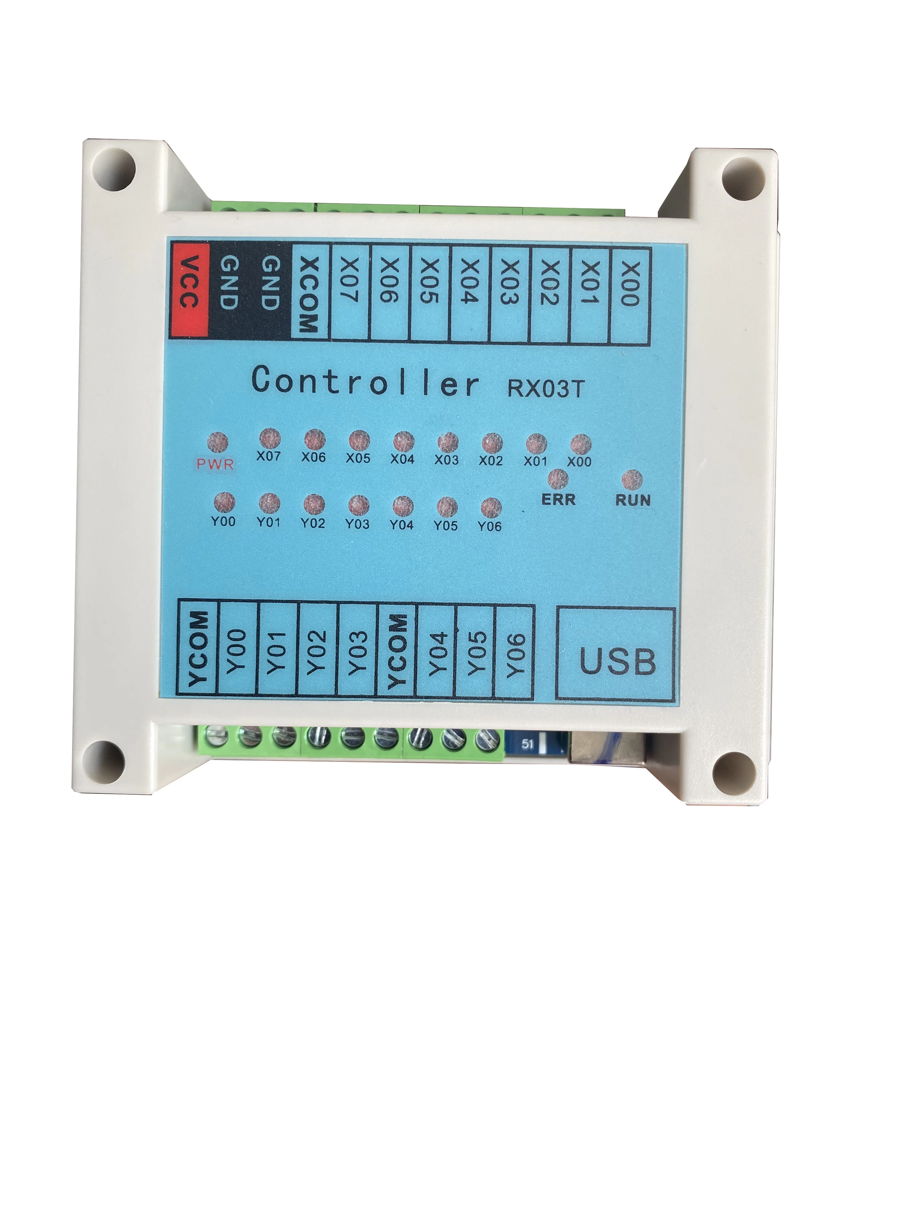 RX03T Simple PLC Programmable Controller Mobile Phone Tablet Sequential Control Electromagnetic Valve Time Relay 12V-24V