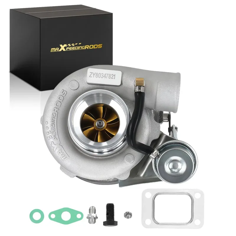 Universal Billet Turbo Dual Ceramic Ball Bearing A/R 0.60 /0.64 for GT2871 T25 T28
