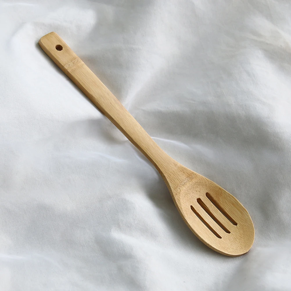 

6 pcs Cooking Utensils Spatula Spoon Set Natural Wooden Kitchen Tools Heat Resistant Cooking Utensils Set