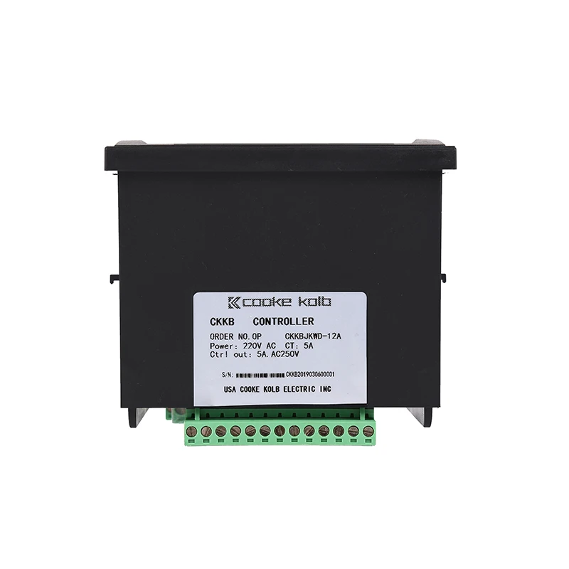 CKKB-JKWD-12A -20 ℃ ~+ 60 ℃   Controller di correzione del fattore di potenza Controller del fattore di potenza