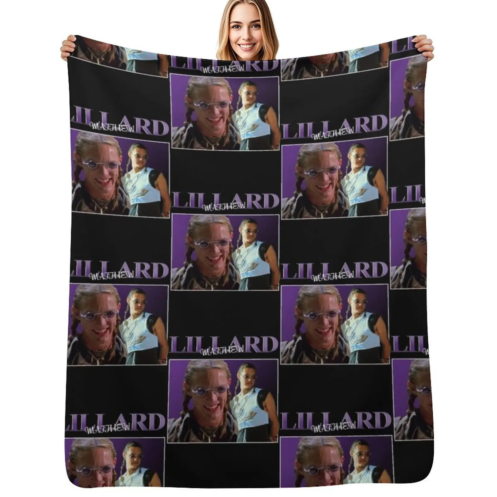 des années 90 Matthew Lillard Throw Blanket Easy Care Comfortable Blanket for Couch