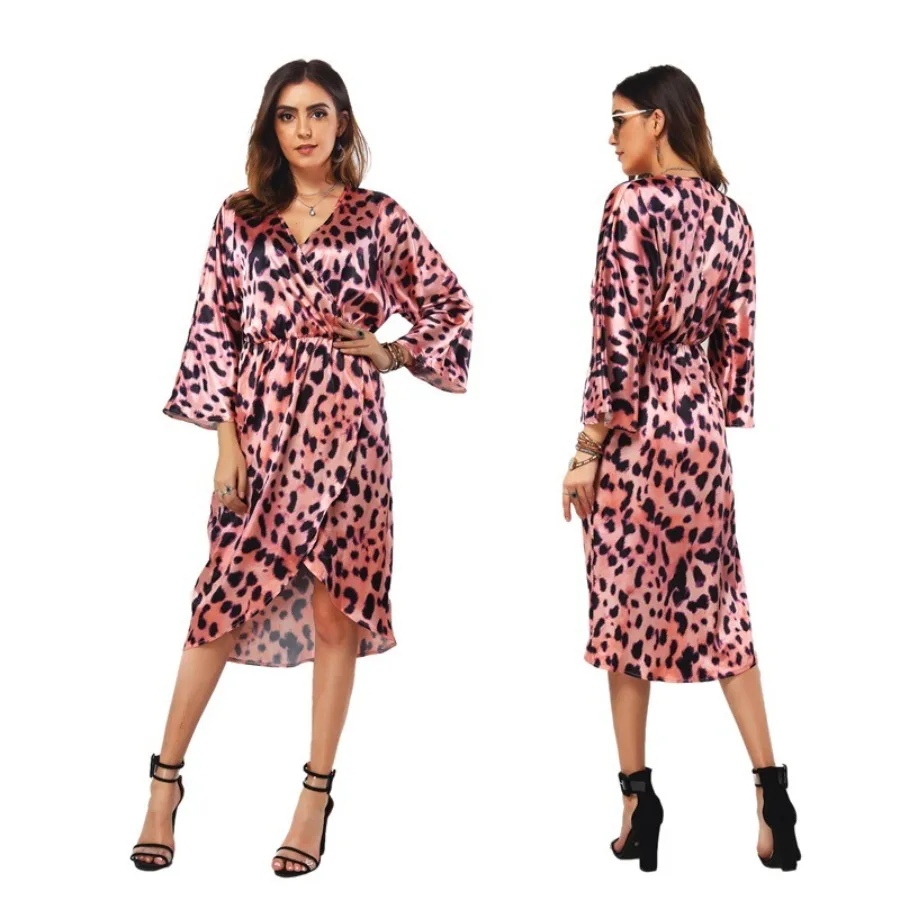 

【New style】2020 printed spotted casual women's dress