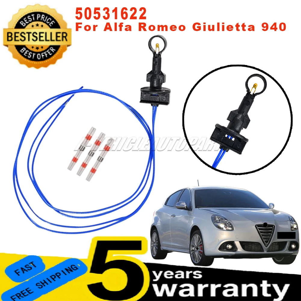 50531622 Для Alfa Romeo Giulietta 940 2010-2020: Новый ремкомплект датчика температуры с кабелем, простая установка, автомобильные аксессуары