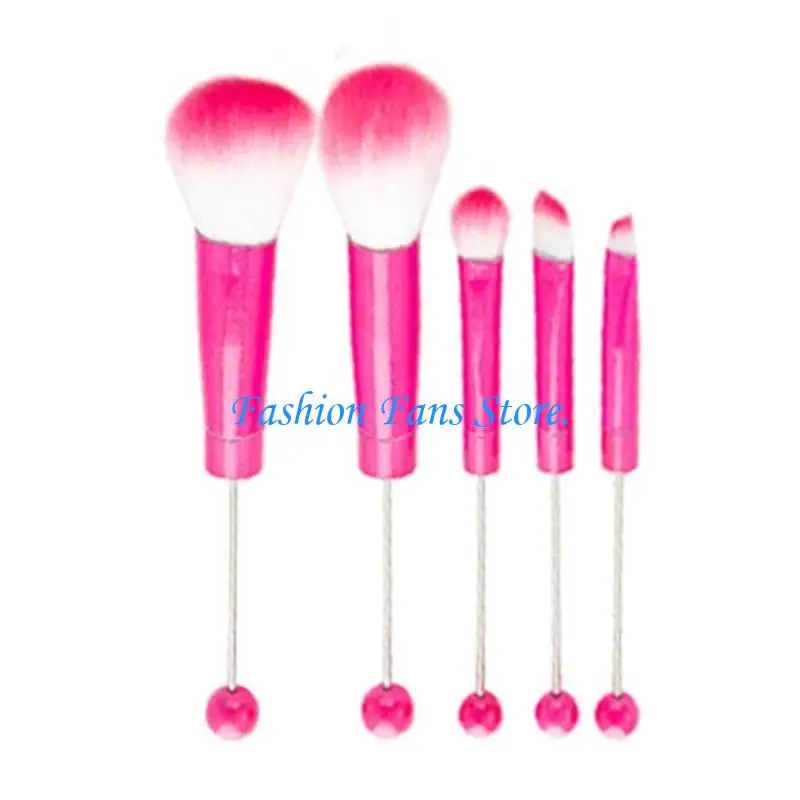  Easy Grip Makeup Brushes Makeup Brushes Set DIY Beaded Comestic Brush for Women