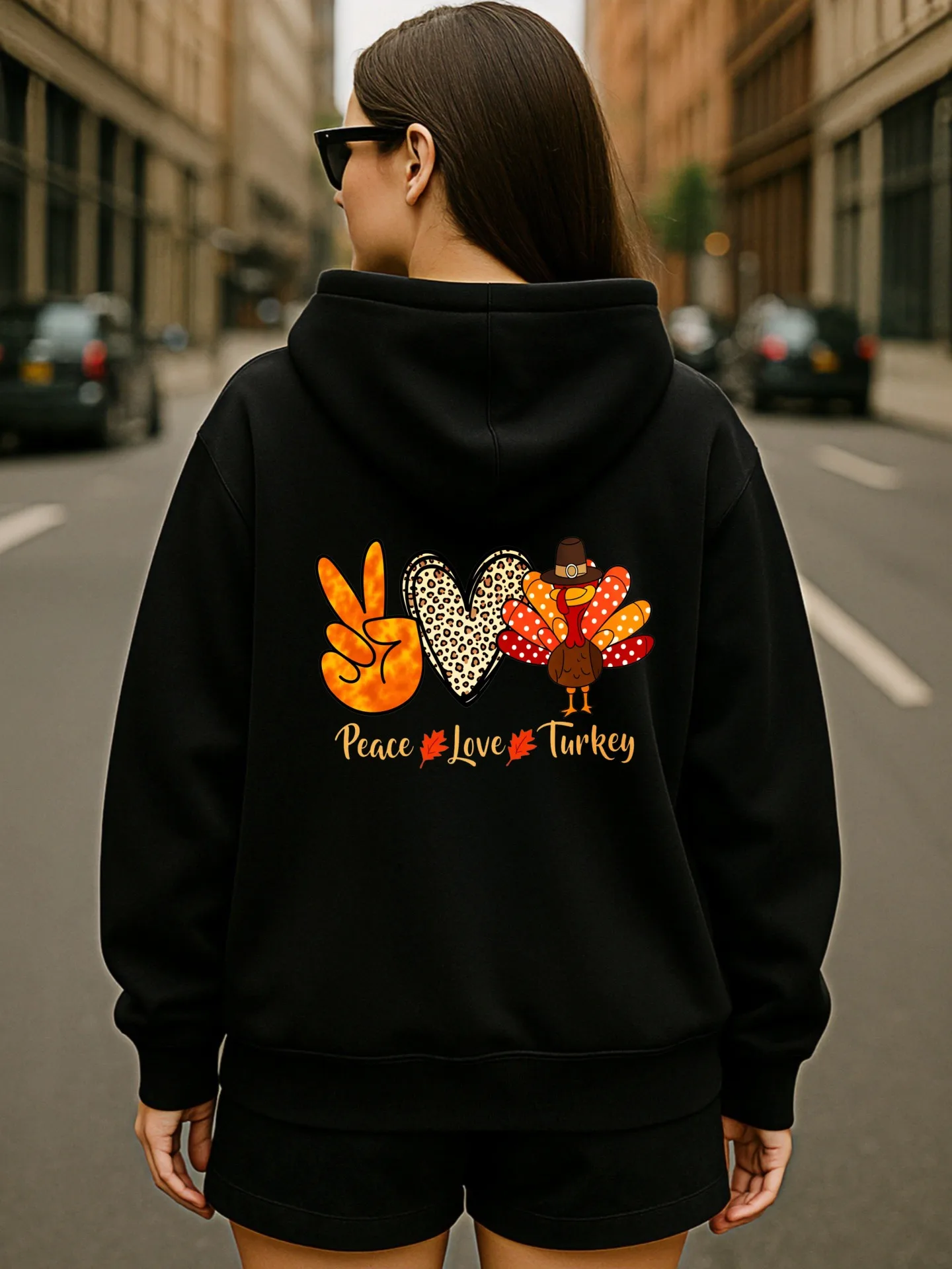 Bluza z kapturem z grafiką Puerto Rico, casualowy estetyczny design, polar, na co dzień, dla mężczyzn