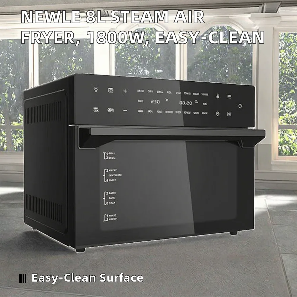 NEW Customized Digital Steam Air Fryer