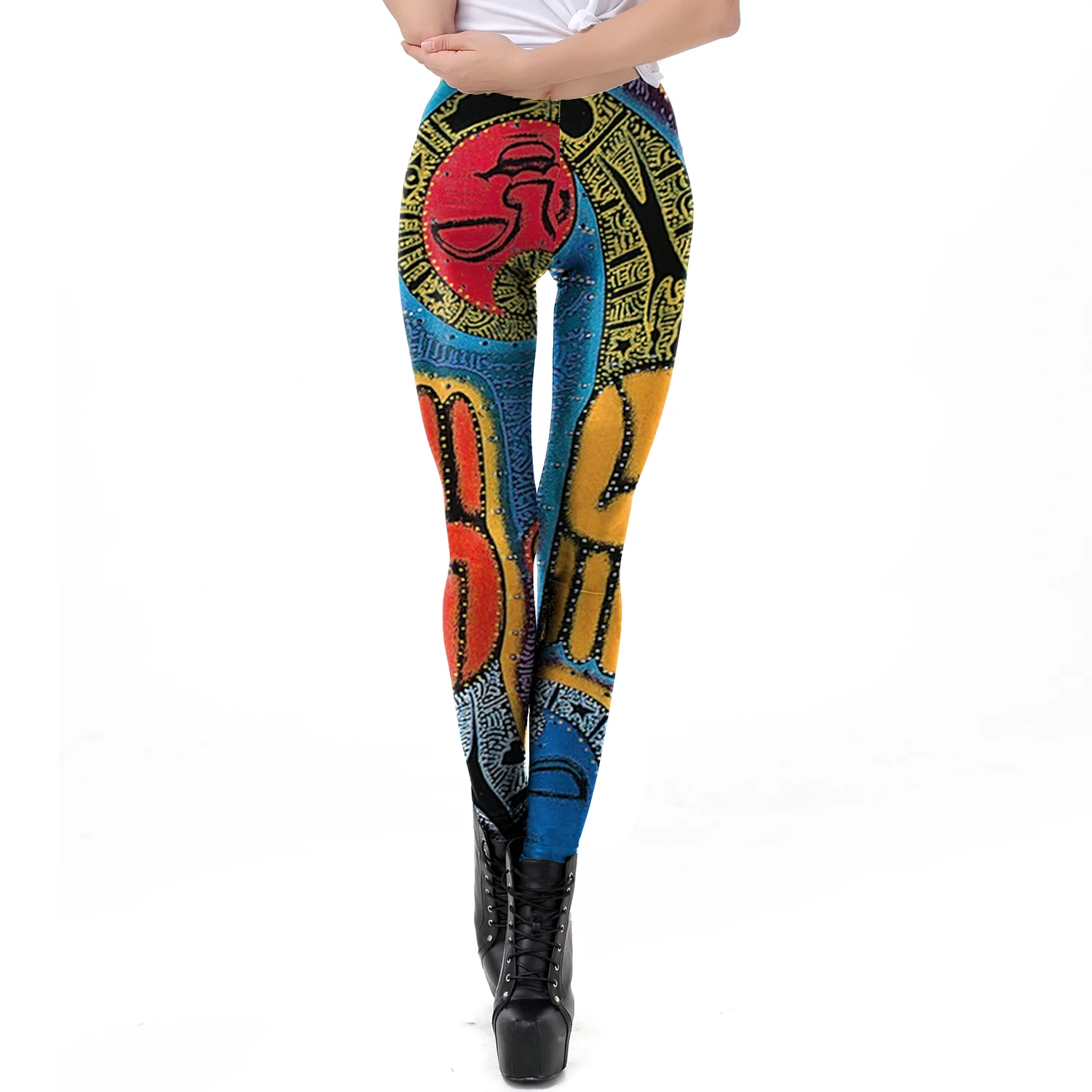 Nadanbao Fashion Leggings Sexy Casual and Colorful Leg Warmer Fit Most Sizes Leggins Pants Trousers Woman's Leggings