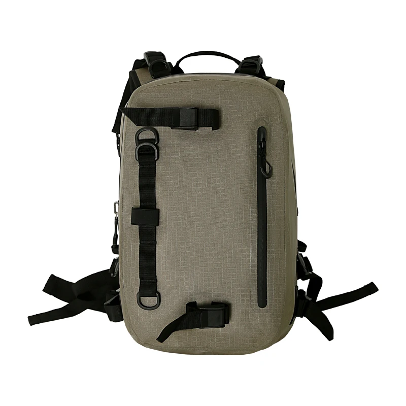 

Герметичный водонепроницаемый однослойный рюкзак из ТПУ для рыбалки, застежка-молния, плечевой ремень, емкость 9 л, дизайн унисекс для приманки для удочки