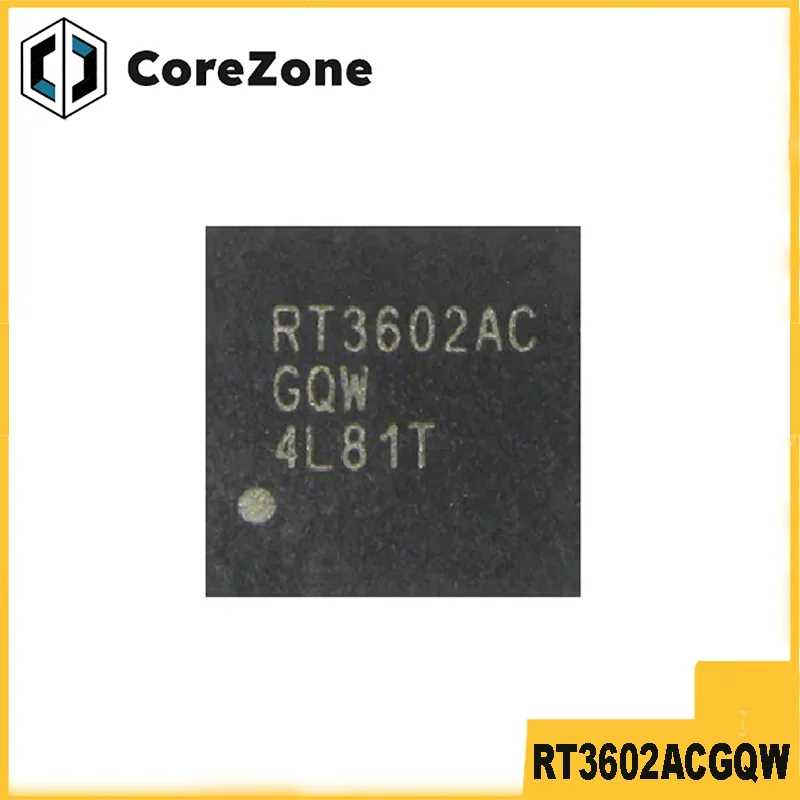 100%  New RT3602AC RT3602ACGQW RT3602AJ RT3602AJGQW QFN-52 IC Chip