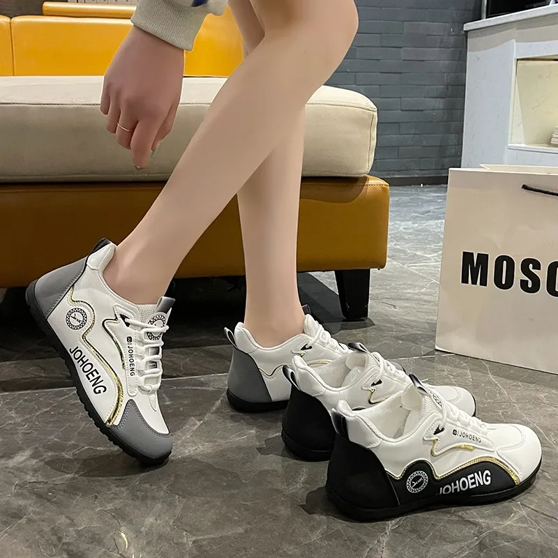 New autumn and winter women's casual sports shoes versatile soft soles old-school shoes high-value shoes