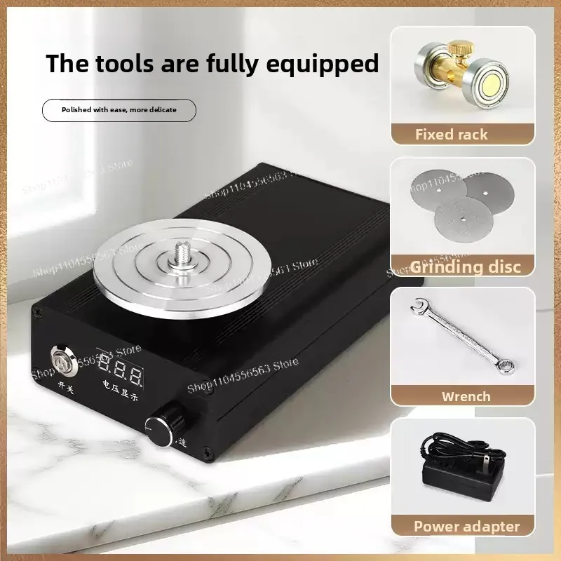 AC 100-240V Electric Knife Sharpener Carving Knife Quick Sharpening Machine Diameter 70MM Mini Grinding Machine 0-3000RPM