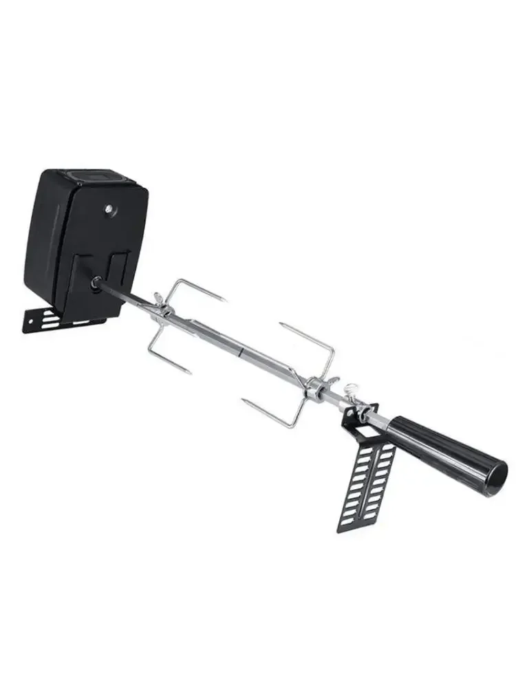 Universal Electric Barbecue Grill Slide Rotisserie Motor Bracket Portable BBQ