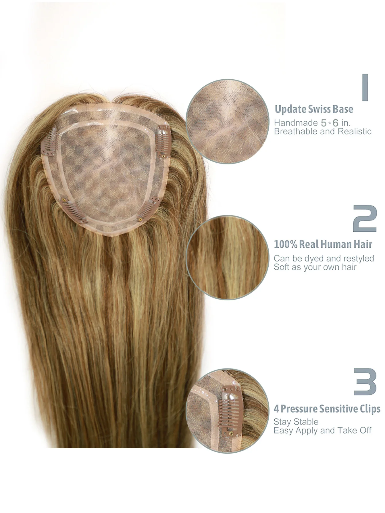 Thumbnail 3 - #85 Ranked Hair Toppers For Women Picks in 2026