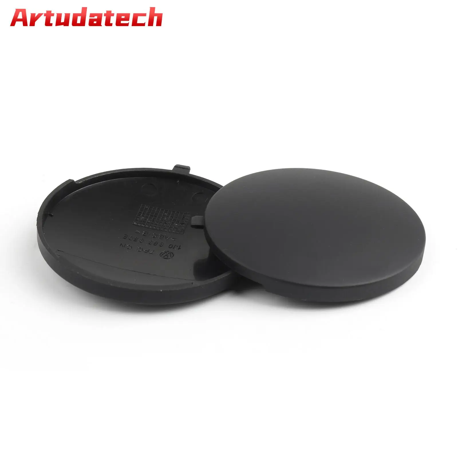 Artudatech 2 Pcs Rear Ash Tray Bin Ashtray Side Caps 1J0 863 359E for VW For BORA For GOLF MK4 Ashtray Cover Car Auto Parts