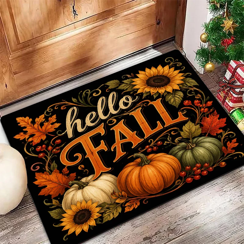 Anti‑Skid Game Day Table Cover Pardon The Noise Football Season Quote Pumpkin Fall Foliage Art Print Stable‑Grip Desktop Sports