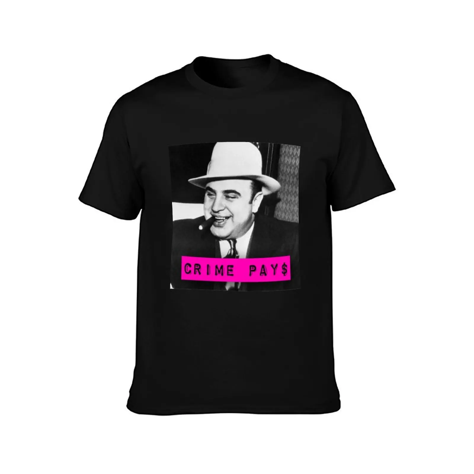 Al Capone T-Shirt Plus Size Basic Short Sleeve Top