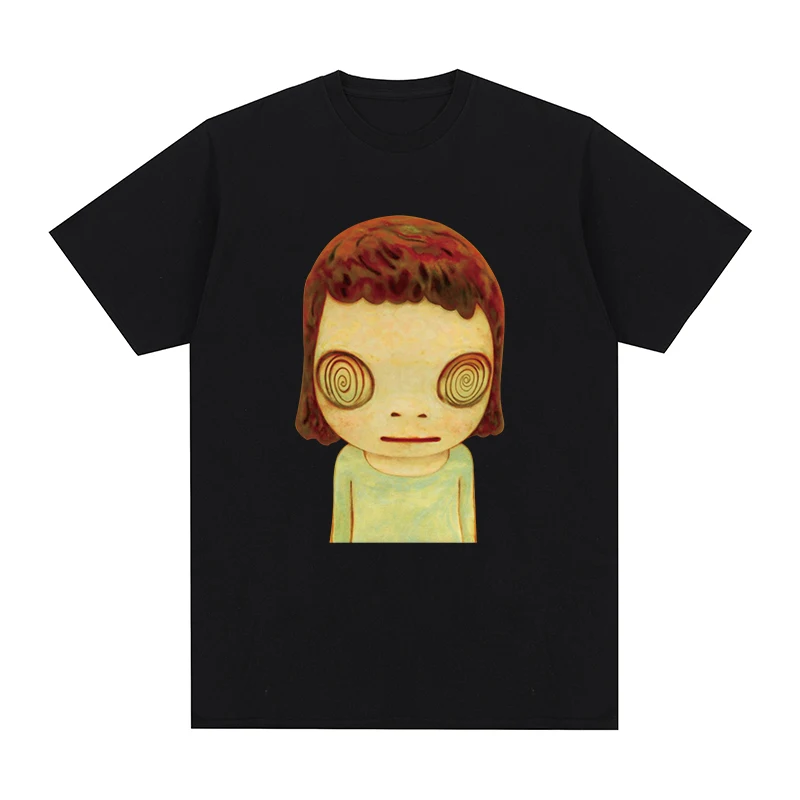 Yoshitomo Nara Eyes Vintage T-shirt Cotton Men Summer Fashion T Shirt New TEE TSHIRT Men Womens Tops