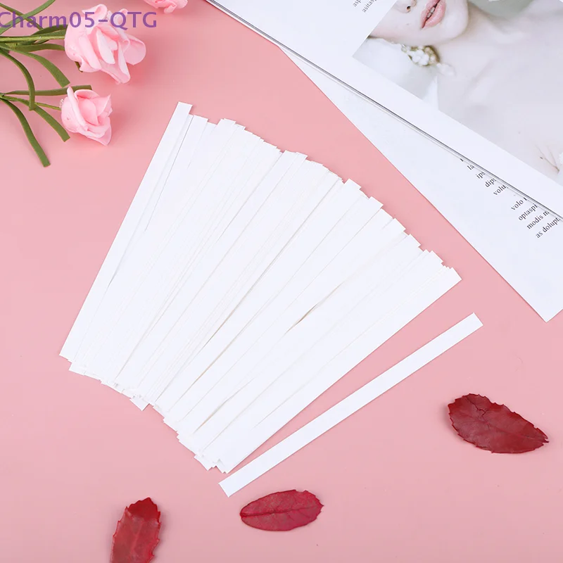 

NEW 100pcs 137*7mm Flat Aromatherapy Fragrance Perfume Essential Test Paper Strips