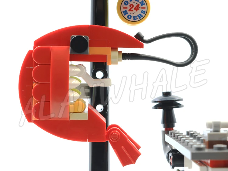 579 pièces côté caché crevette manille attaque fantôme chasse haute technologie Go-kart 11461 blocs de construction jouets compatibles avec le modèle