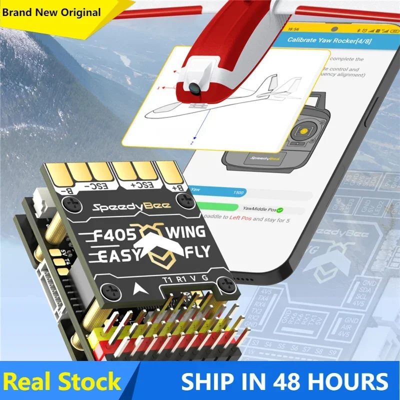 

Контроллер полета SpeedyBee F405 WING MINI с фиксированным крылом 2–6S LiPo