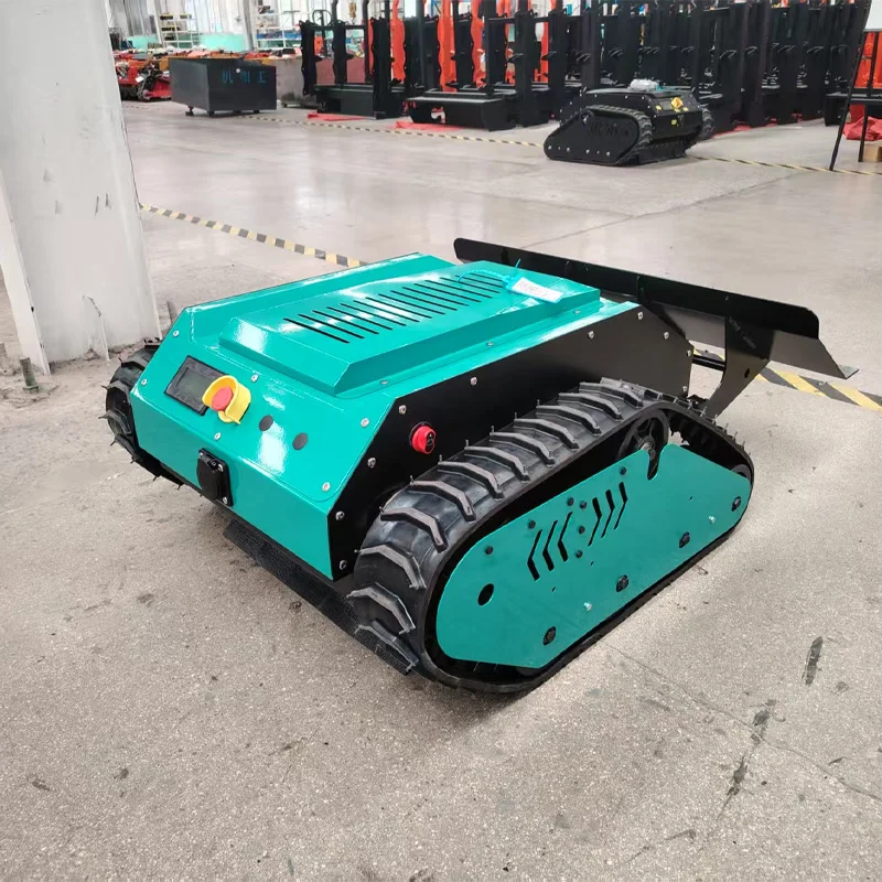 

GPS Robot Lawn Mower Low Noise Electric Self Propelled for Cemetery Garden Commercial Mowing Customize
