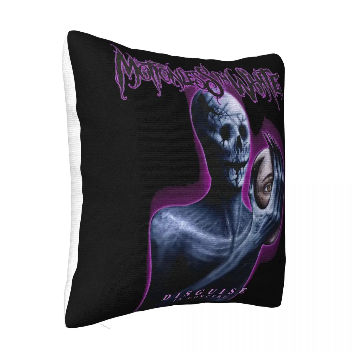 T Motionless In White Disguise Tour 2019 Russia Uk Concert Album Summer Brand New Pillow Case