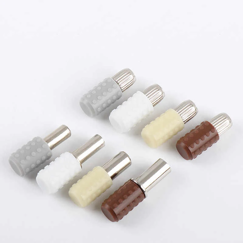 20/40/60 個ステンレス鋼棚ブラケットパーティションキャビネットワードローブ本棚ガラス固定ブラケット家具アクセサリー