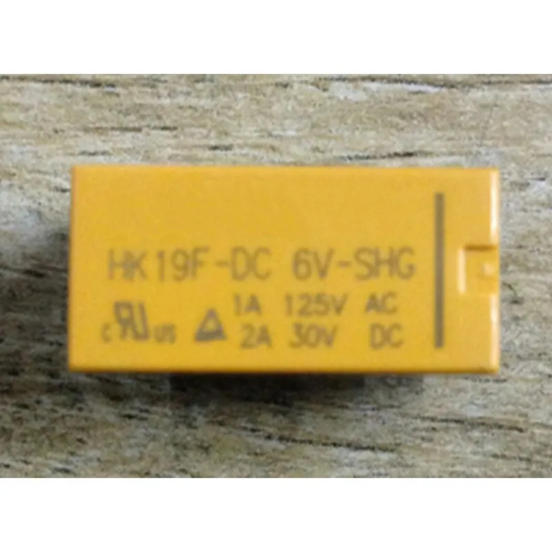 

Free shiping wholesale 10pcs/lot relay HK19F-DC6V-SHG