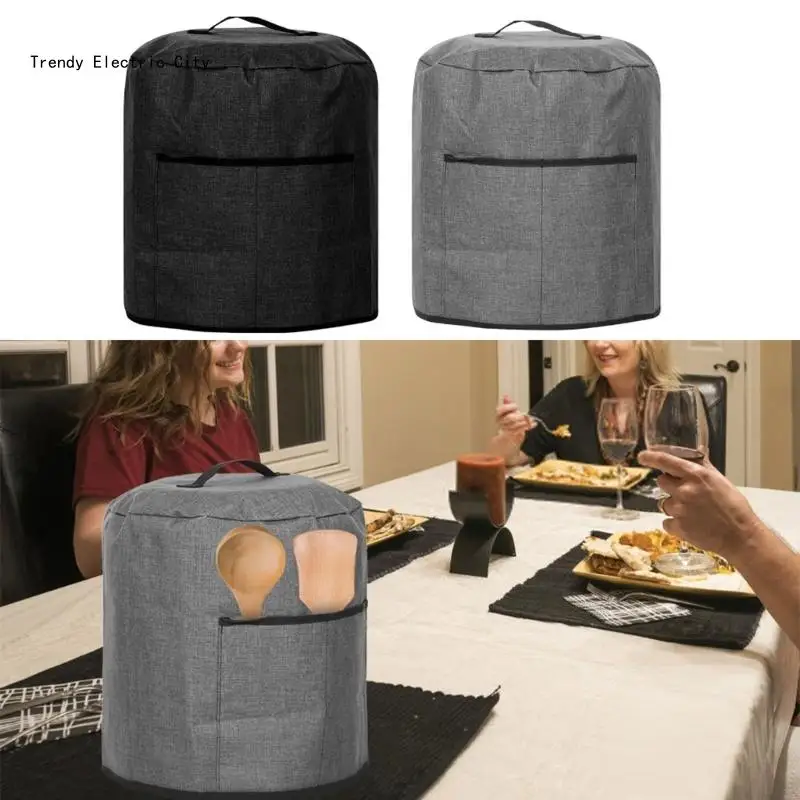 Copertura antipolvere per friggitrici ad poliestere facile da pulire riutilizzabile per cucinare pentole pentole da forno