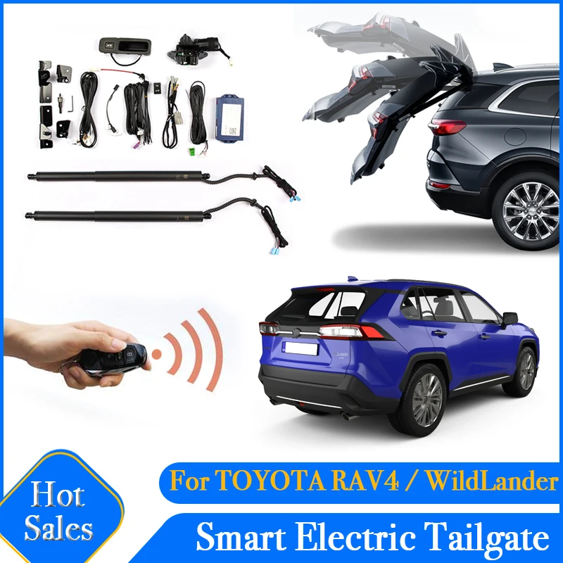 

Car Power Trunk Opening Electric Suction Tailgate Intelligent Tail Gate Lift Strut For TOYOTA RAV4 WildLander XA50 2018~2024