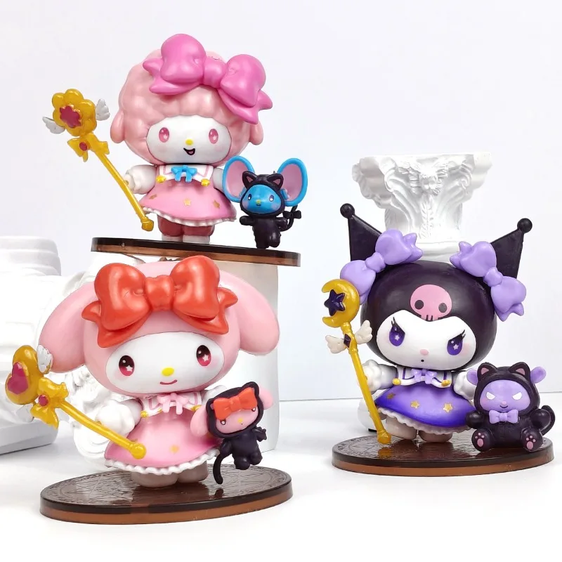 星空の夜パーティー マジシャン サンリオ ブラインドボックス フィギュア クロミ ドール マシン ドール ツイストエッグ オーナメント ドール おもちゃ