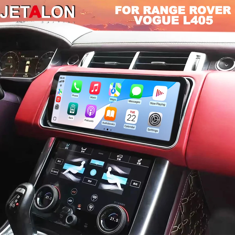 For Land Rover Range Rover Vogue L405 2013-2017 Android Multimedia Video Player Car Radio Carplay GPS Navigaiton Head Unit 12.3