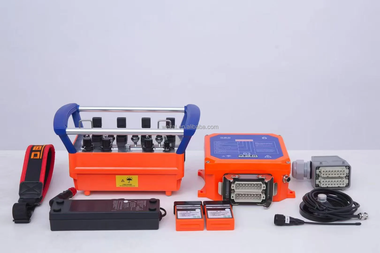 

Manual/Auto Integrated Wireless Proportional Remote Control for Putzmeister 5-Section Boom Concrete Pump Truck,