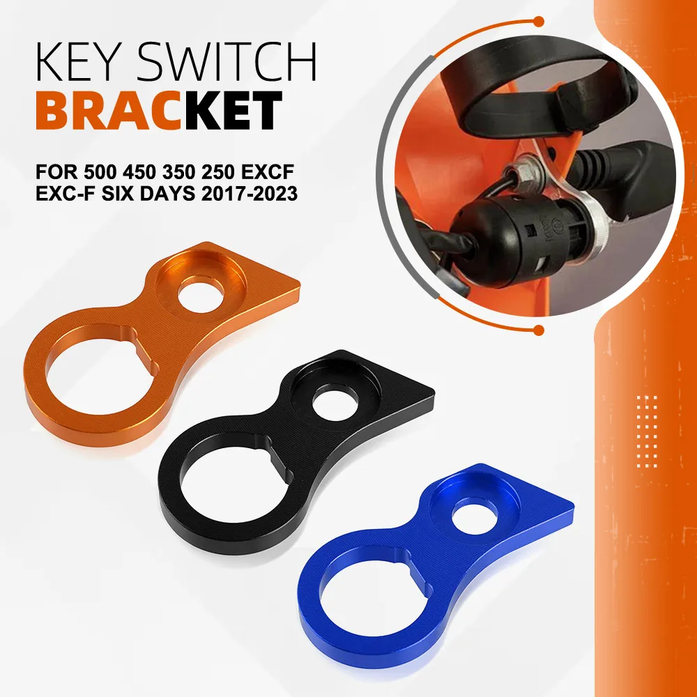 

For 500 450 350 250 EXCF EXC-F Six Days 2023 2022 2021 2020 2019 2018 2017 Motorcycle Accessories Key Switch Relocating Bracket