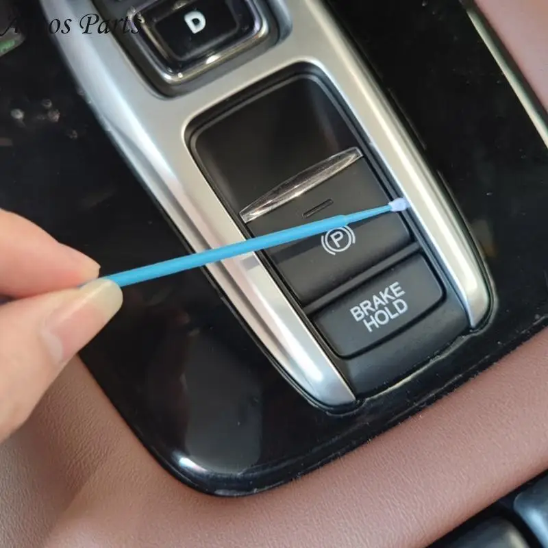 

57BA 100pcs/lot Brushes Paint Touch Up Paint Micro Brush Tips Auto Mini Head Brush Car Parts Head Mini Applicator