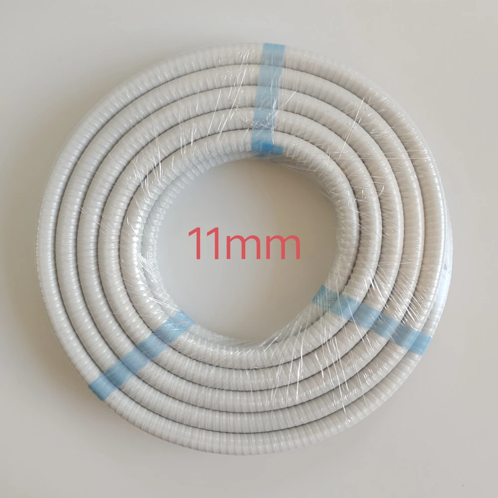 10M/Roll Dental Strong/Weak Suction Tube Silicone Tubing Hose Pipe Dentist Unit Chair Accessories 11MM 17MM