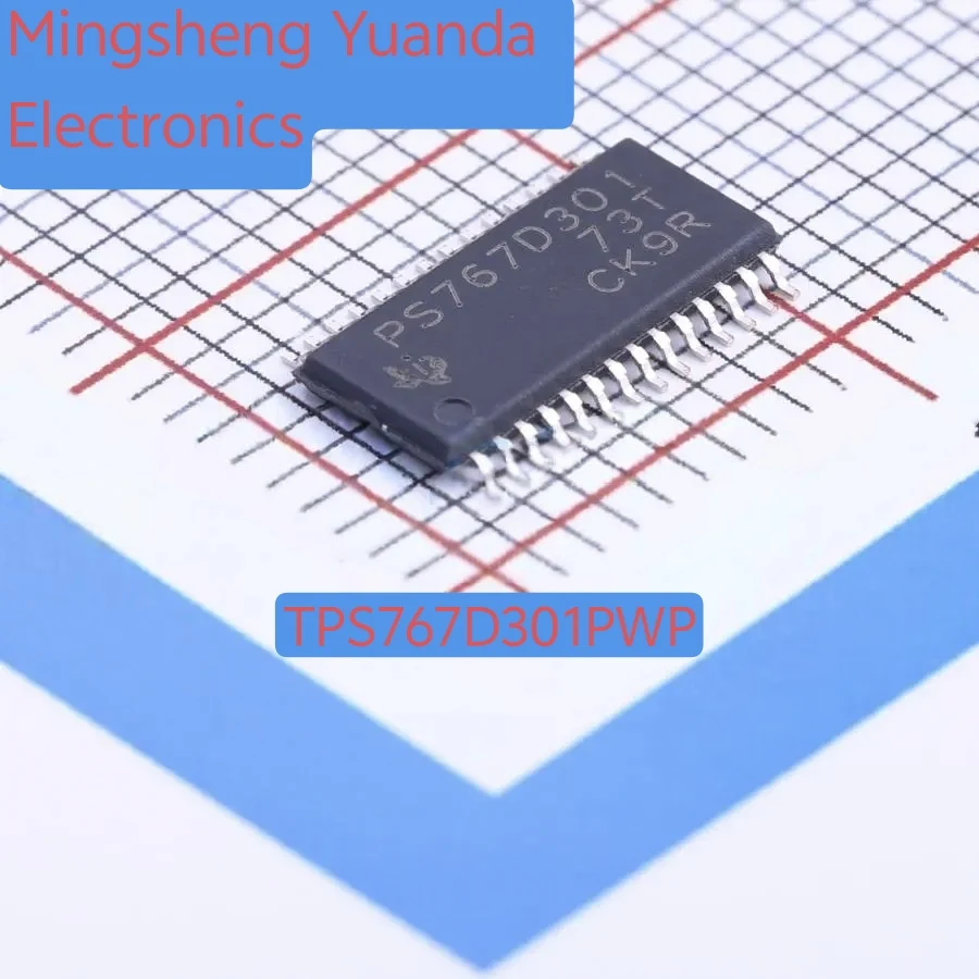 1-10PCS TPS767D301 TPS767D301PWP Original and authentic products encapsulation:HTSSOP28