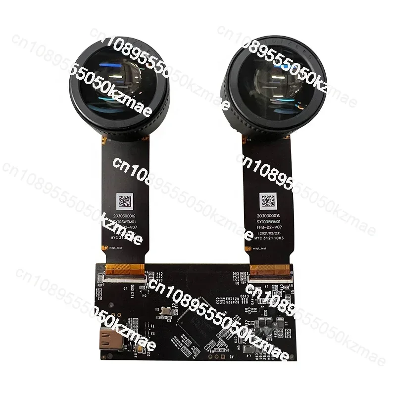 For VR Pancake Optics Virtual Reality Headset Fresenel Lens Glasses Optical Module with 2560x2560 Microdisplay