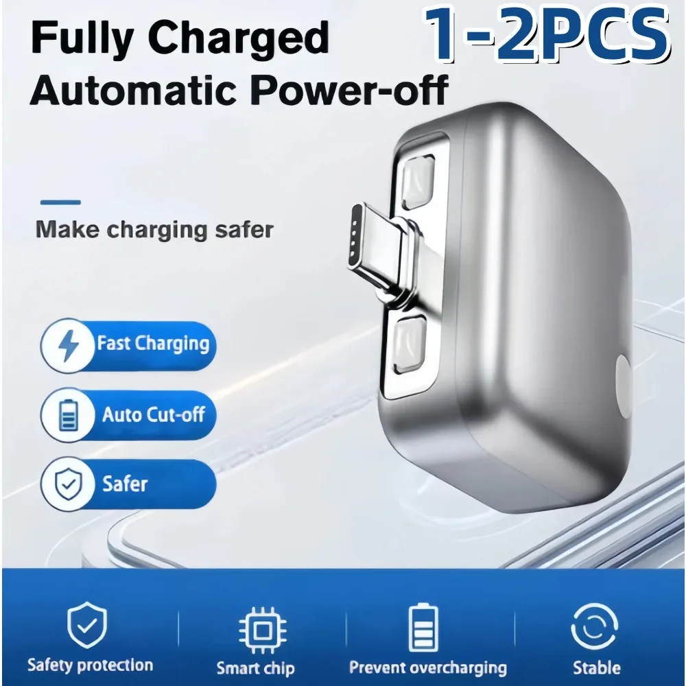 Intelligence 140W Full Charge Auto-Disconnect Charging Adapter Fast Charge Safety Separator Automatically for Type-C Devices