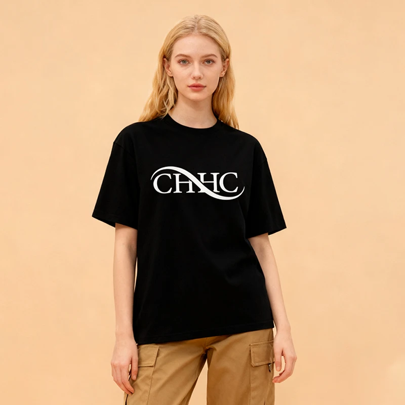 

CH Artistic Print Cotton T-Shirt Multi Color Choice Loose Fit Round Neck Unisex Casual Top For Daily Wear