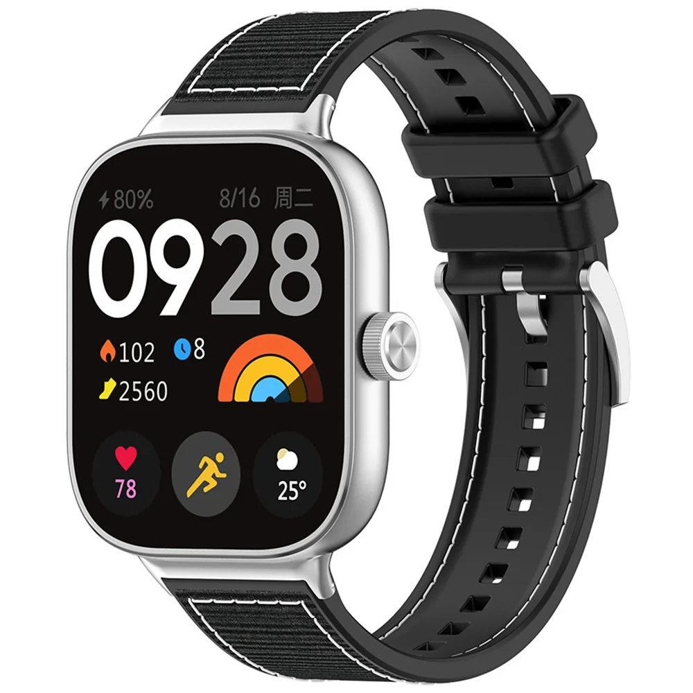Silikonowy pasek do zegarka Mi Band 9 Pro/8 Pro / Bransoletka sportowa do zegarka Redmi 4 Pasek na nadgarstek Wymień akcesoria do smartwatcha