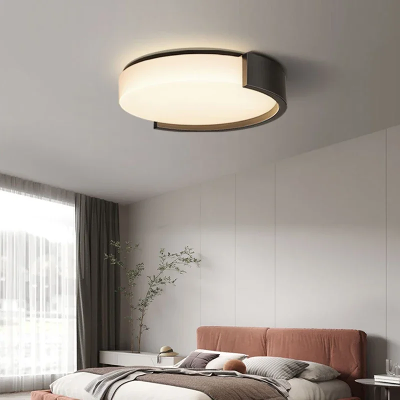 

Nordic Led Ceiling Light Round Chandeliers For Bedroom Dining Living Room Balcony Aisle Corridor Entrance Lights Simple Lustre