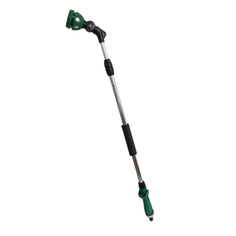 Adjustable head garden use telescopic spray watering wand long distance spray nozzles jet water lance garden hose spray gun