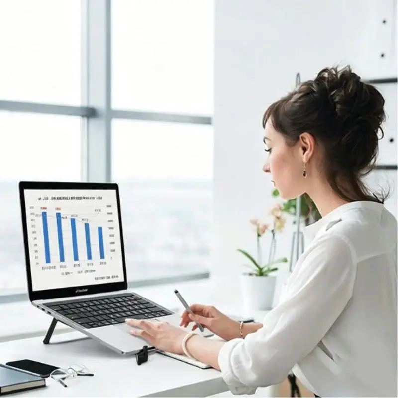 1Pcs Portable Notebook Bracket Support Base Holder Convenient Foldable Laptop Stand For Air Pro Accessories