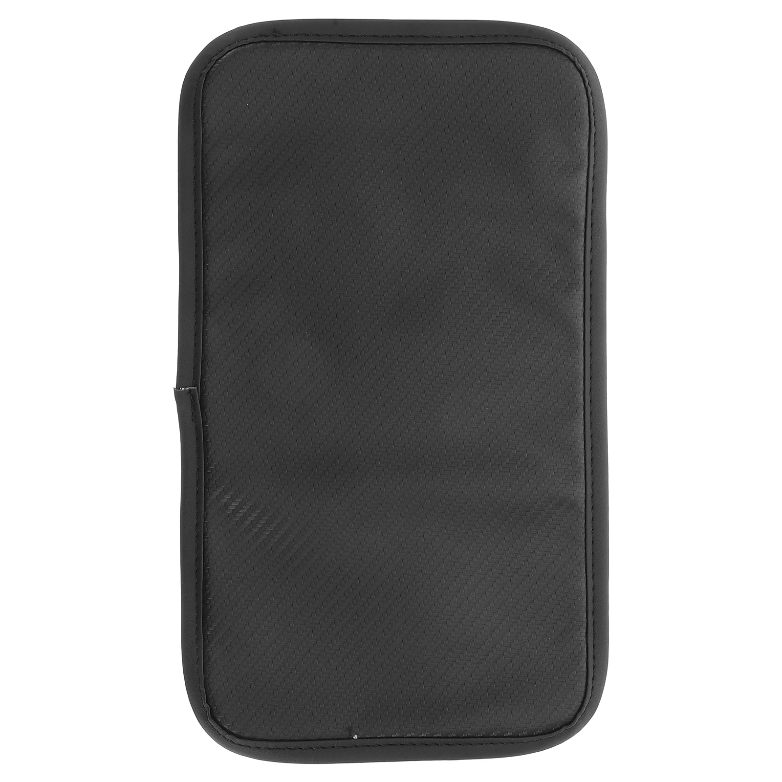 

Anti Slip Car Armrest Box Cover Black Center Console Cushion Mats PU Breathable Universal Fit Car Interior Parts
