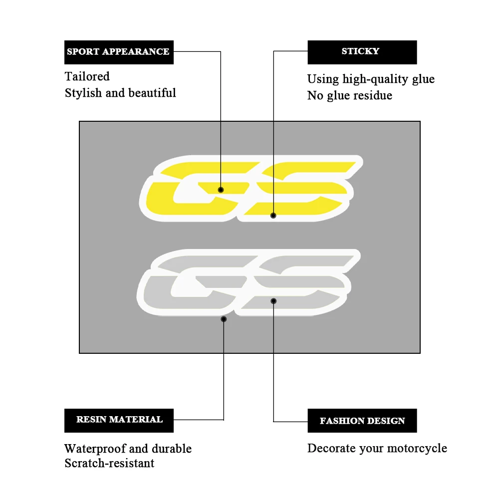 Motorcycle Stickers Waterproof Handlebar Decal for BMW F800GS Sticker F700GS F 700 800 GS GS700 GS800 Adventure/Triple Black - Image 3