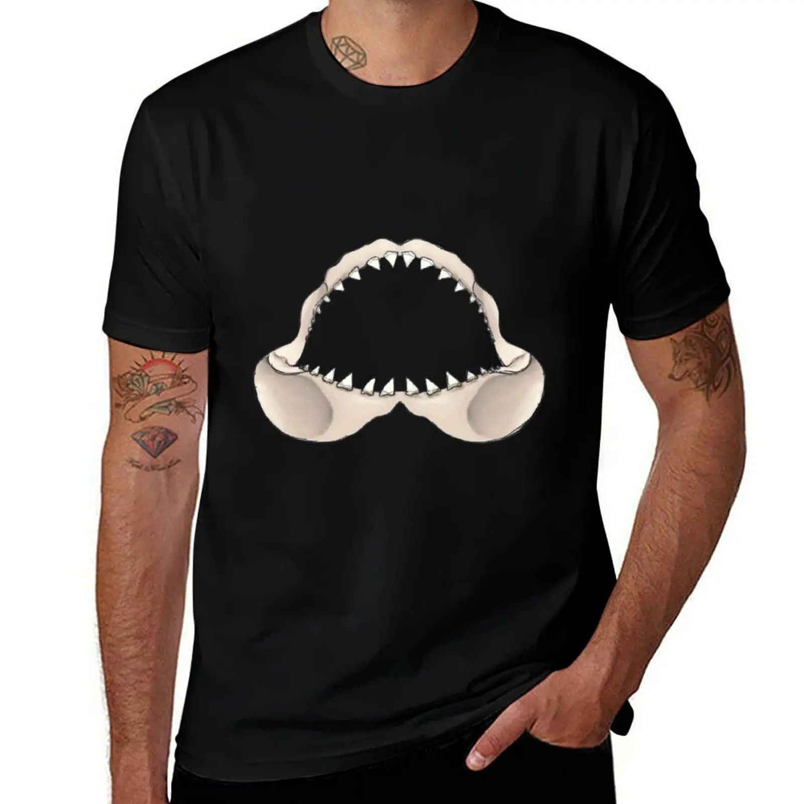 I Don’t Bite (w/o blood) T-Shirt Anti-Fade Casual Tee Shirt