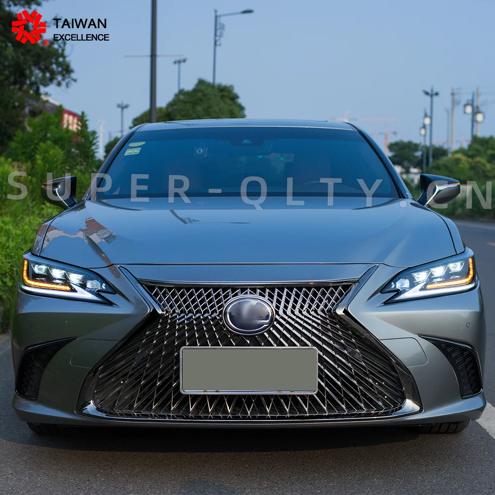 For Lexus ES200 ES250 ES300H 2018- Radiator Grille Full of Chrome